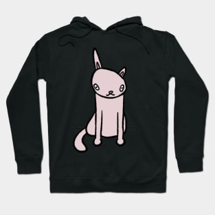 Cute sphynx cat drawing Hoodie